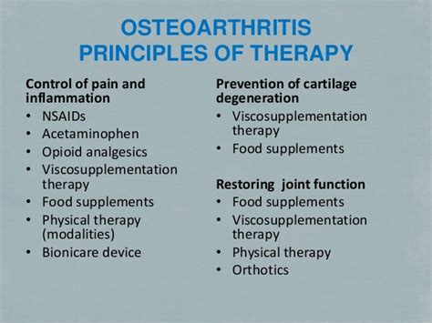 Osteoarthritis Treatment Alternatives