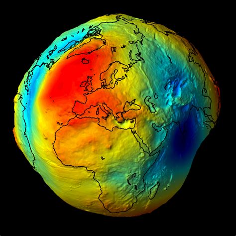 The most detailed view of Earth's gravity from the GOCE satellite | Earth | EarthSky