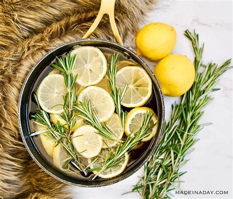 Lemon Rosemary Stovetop Potpourri | Made In A Day