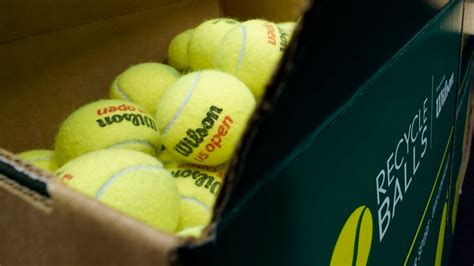 Tennis Looks for Solutions to Tennis Ball Waste