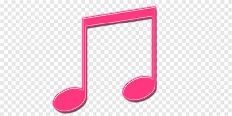 Pink Music Note Png Clipart