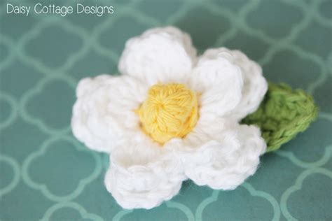 Daisy Crochet Flower Pattern - Daisy Cottage Designs