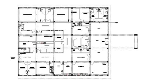 Commercial Building Floor Plans Free Download - Cadbull