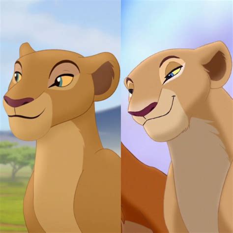 Lion Guard Nala VS Lion King II:Simba's Pride Nala | Lion king pictures, Nala lion king, Lion ...