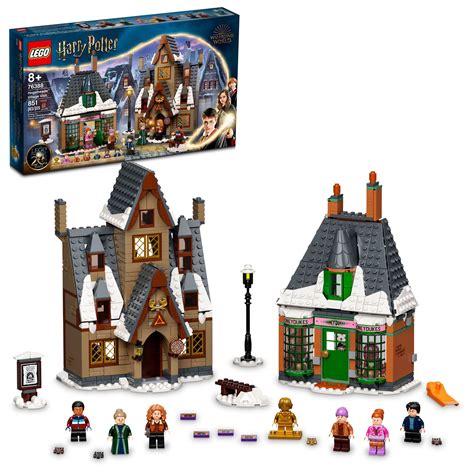 LEGO Harry Potter Hogsmeade Village Visit 76388 Building Toy For Year Olds, 20th Anniversary Set ...