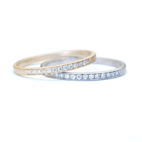 Wedding Band Pave Band Diamond Wedding Band Stacking Ring - Etsy