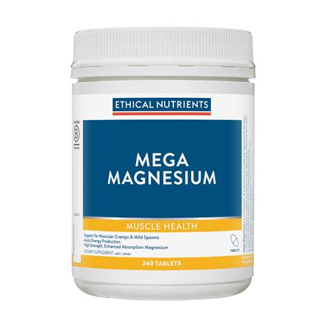 Mega Magnesium 240 Tablets