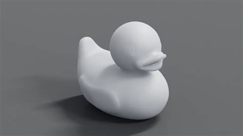 Rubber Duck 3D model 3D printable | CGTrader