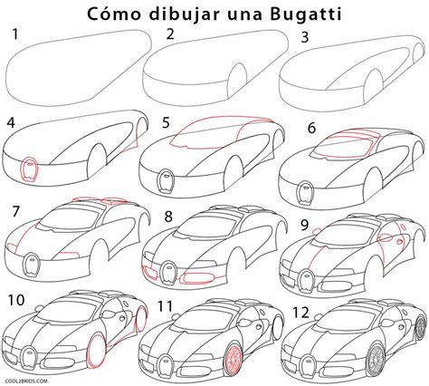 Bugatti para dibujar - Cool2bKids