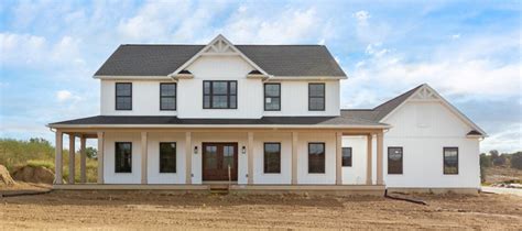 The Madison II | 2 Story Farmhouse Design | American Heritage Homes