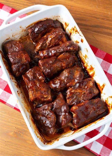 Oven Baked Country Style Ribs - Retro Recipe Box