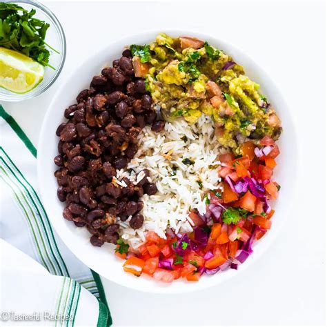 Vegetarian Mexican Rice Bowl Recipe - Tasteeful Recipes