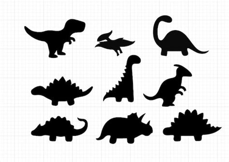 Cute Dinosaur Svg Bundle Dinosaur Clipart Png Dinosaur - Etsy UK