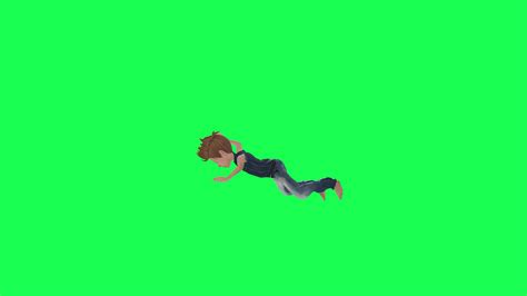 3d young boy free falling green screen video isolated right angle 36626231 Stock Video at Vecteezy