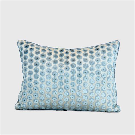 Gem Velvet (Aqua) Pillow – Hubley Design Interiors