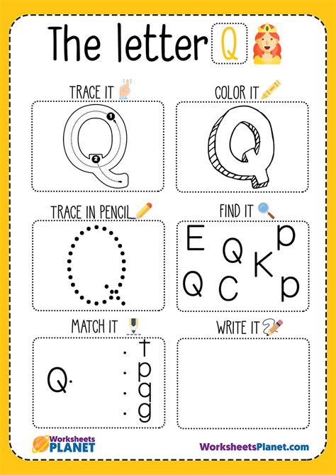 Letter Q Worksheet