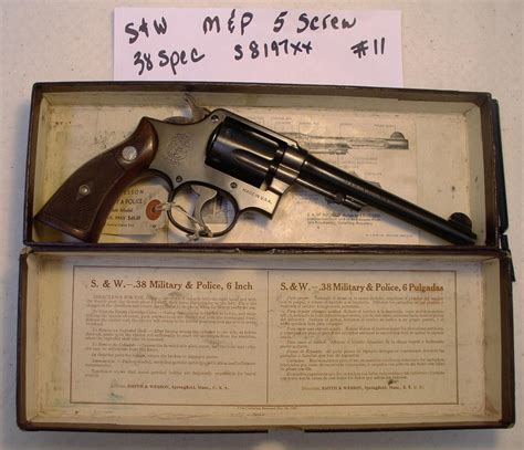 SMITH & WESSON MILITARY & POLICE MODEL REVOLVER... for sale