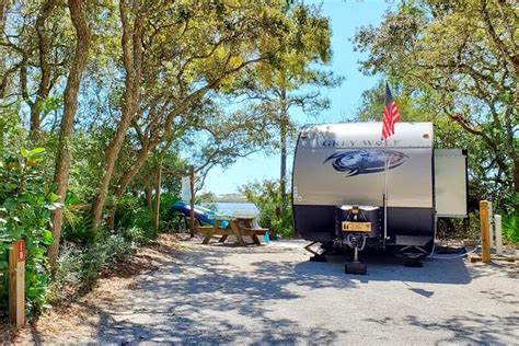 Florida Panhandle camping! Grayton Beach State Park campground 🌞 30A camping! RV + tent 🌞 ...