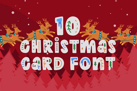 10 Christmas Card Fonts | The Font Bundles Blog