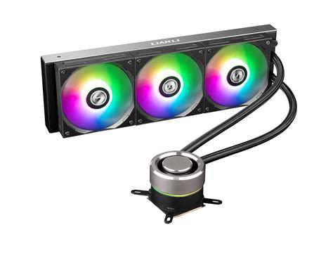 Buy Lian Li Galahad AIO360 RGB Black-Triple Addressable RGB Fans AIO CPU Liquid Cooler - GA360B ...