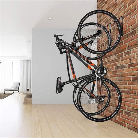 Easy Hang Load 30 Kg/66 Lb Heavy Duty Vertical Bike Rack for Mountain Road Bikes,Bicycle Garage ...