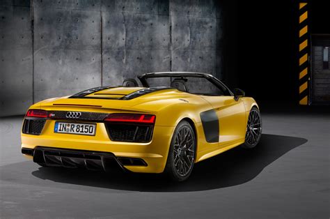 Audi R8 Spyder Convertible Shown at 2016 New York auto show