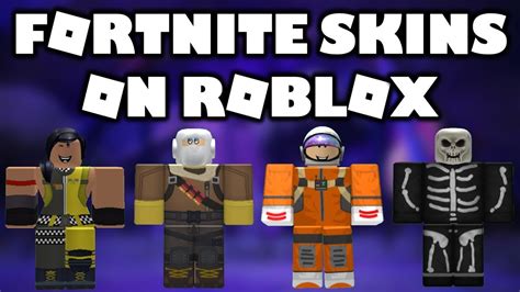 Roblox Fortnite Skins Template