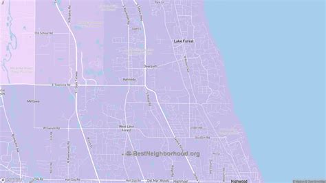 Lake Forest, IL Political Map – Democrat & Republican Areas in Lake Forest | BestNeighborhood.org