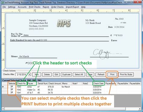 Batch Printing: How to Print Multiple Checks with A Single Click