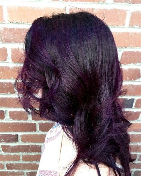 purple brown hair color - Eneida Wynn