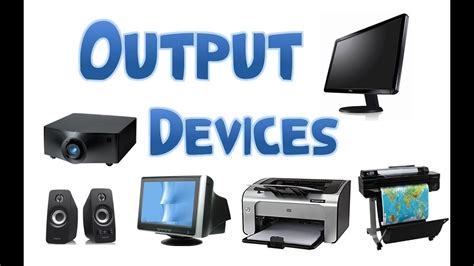 What is an output device? Definition and types of output devices » Edu Tech Gyan