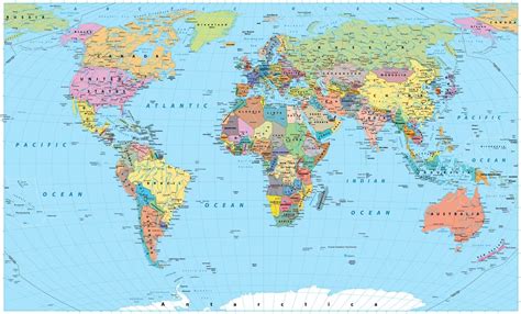 Political World Map | Mappr