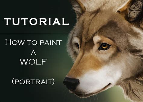 Tutorial: How To Paint A Wolf by cerona on DeviantArt