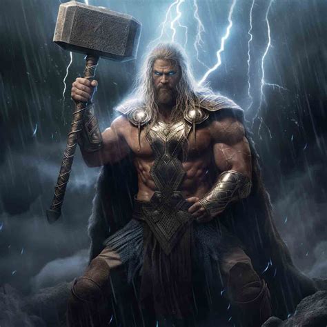 Thor, the Norse God of Superhuman Strength.