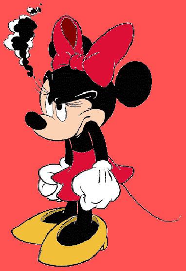 Angry Minnie Mouse by TheGothEngine on DeviantArt