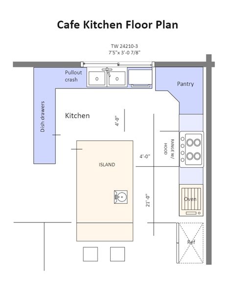 Cafe Kitchen Floor Plan – Flooring Ideas