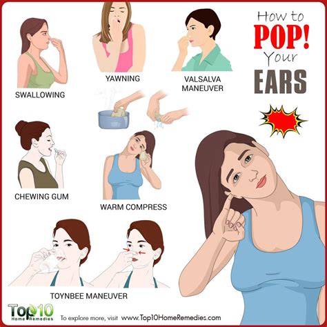 How to Pop Your Ears | Top 10 Home Remedies