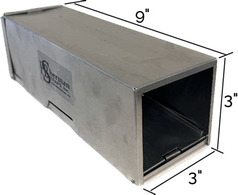 339A – Non Folding Live Capture Humane Rodent/Rat Trap - H. B. Sherman Traps - Live Animal Traps