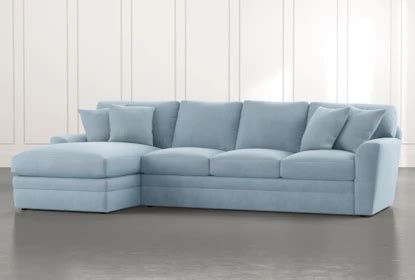 Light Blue Sectional Sofa | Baci Living Room