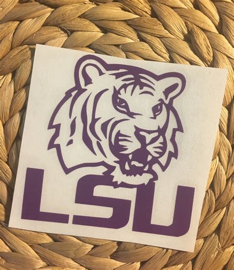 LSU Tigers Vinyl Decal