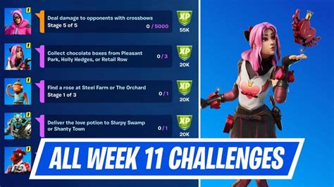 Fortnite Season 7 Week 11 Challenges: All New Epic and Legendary Quests Released