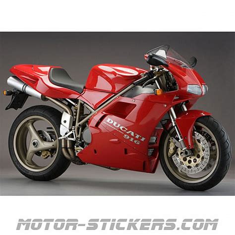 Ducati 916 '94-1998 decals