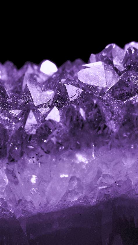 Crystals, crystal, purple, HD phone wallpaper | Peakpx