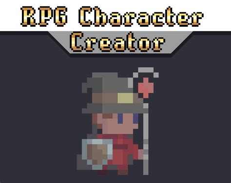 Pixel Art RPG Character Creator by edermunizz