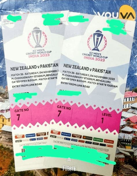 World Cup Tickets : r/Cricket