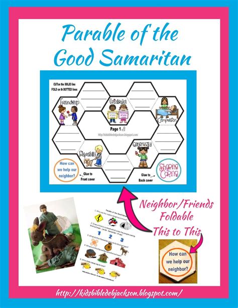 Bible Fun For Kids: Parable of the Good Samaritan | Good samaritan craft, Good samaritan, Bible ...