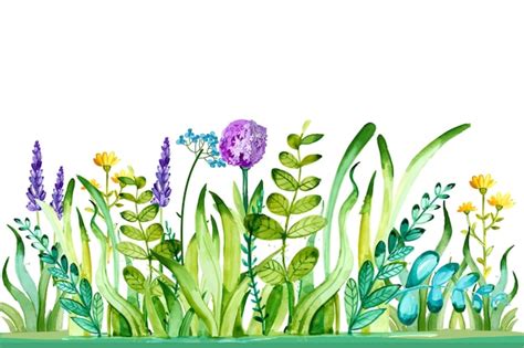 Premium Vector | Watercolor spring background