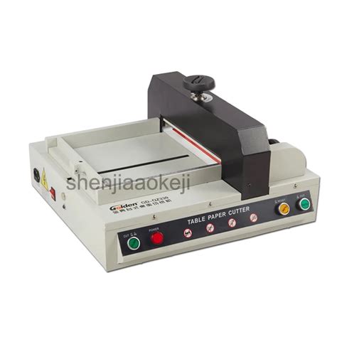 automatic Electric paper cutter QZ330 desktop paper cutting machine Paper Trimmer A4 size paper ...