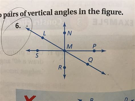 Identifying Angles And Angle Pairs