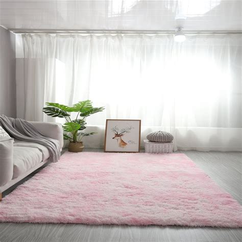 Perfect Pink Fluffy Area Rug – Shop Dubai Express